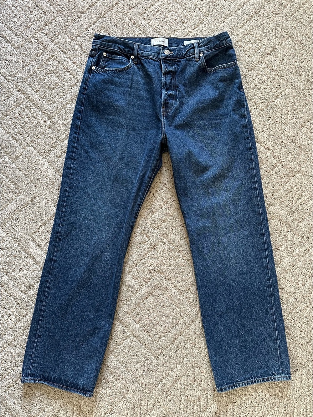 FRAME The Staple Straight-Leg Jeans